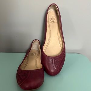 Tory Burch Red Flats ❤️🔥